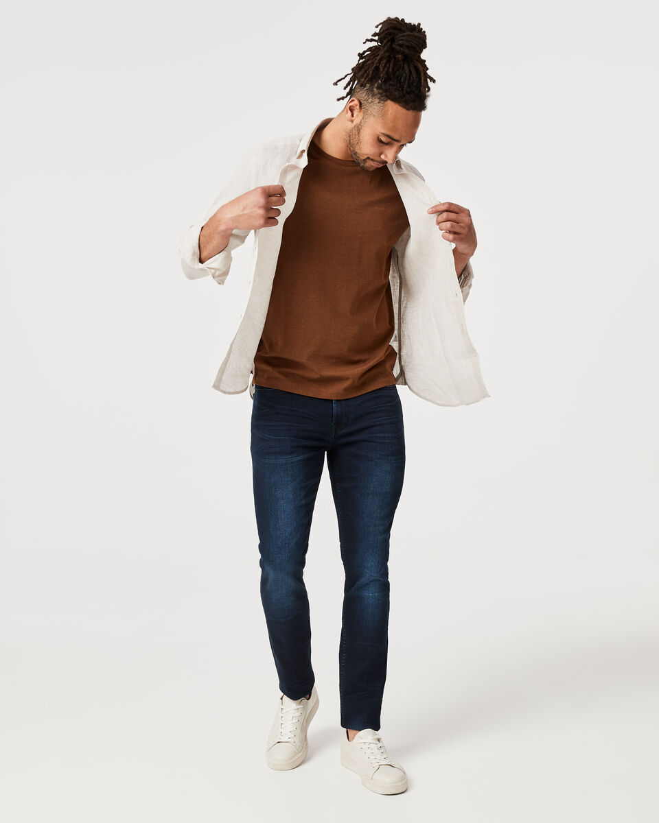 Cortee T-Shirt, Brown Marle, hi-res